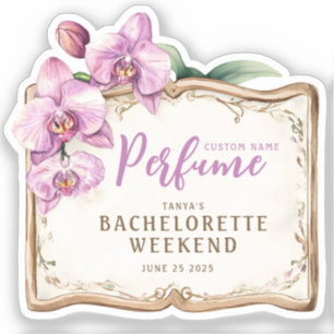 Resort Spa Orchidée   Étiquette de parfum