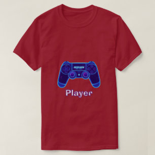 Respawn And Rise Neon Controller Kunst T-Shirt
