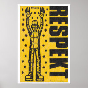 Respect - Impression sur boîte d'allumettes - Art