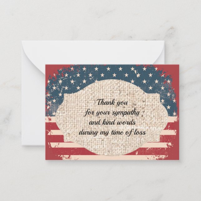 Respect Par Le Carte de remerciements Vels (Devant)