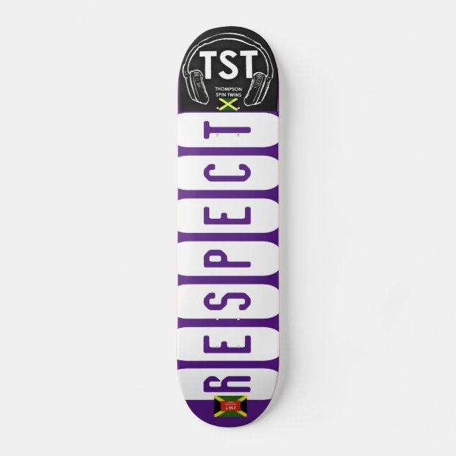 RESPECT Skateboard (Vorderseite)