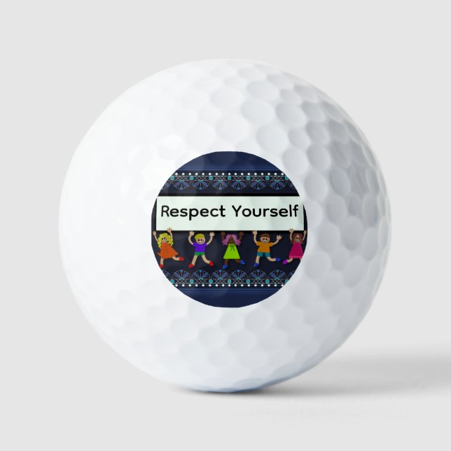 Respect Yourself Golf Balls Golfball (Vorderseite)