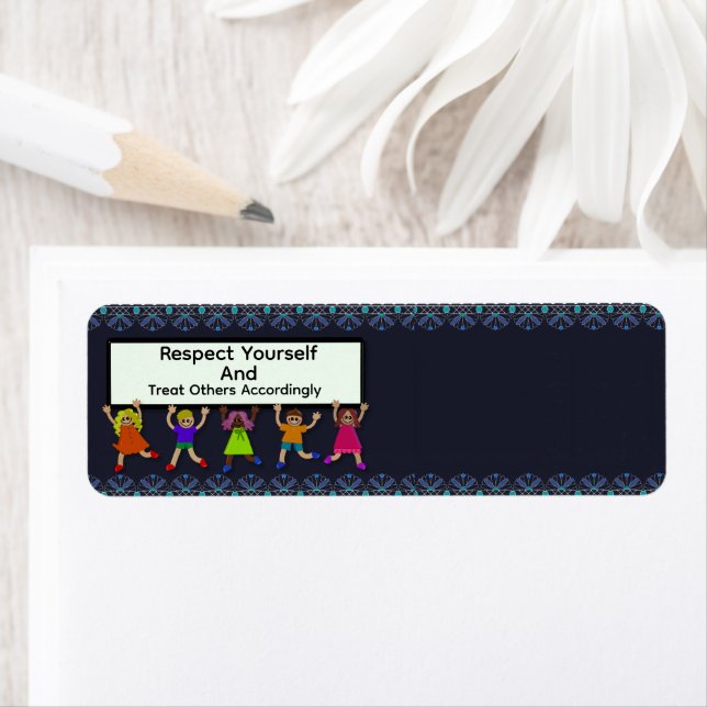 Respect Yourself Return Address Label (Insitu)