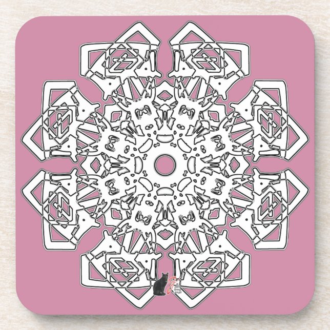 Respecter le Dessous de verre Octa Glyph Dawn (Devant)