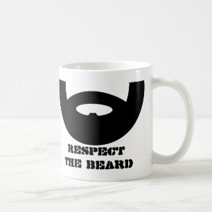 Respectez la tasse de café à barbe pour hommes mas
