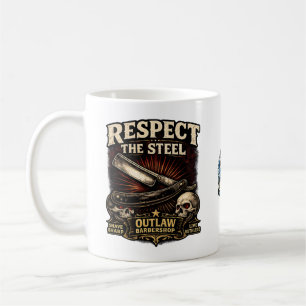 Respectez l'acier – Tasse pour rasoir droit