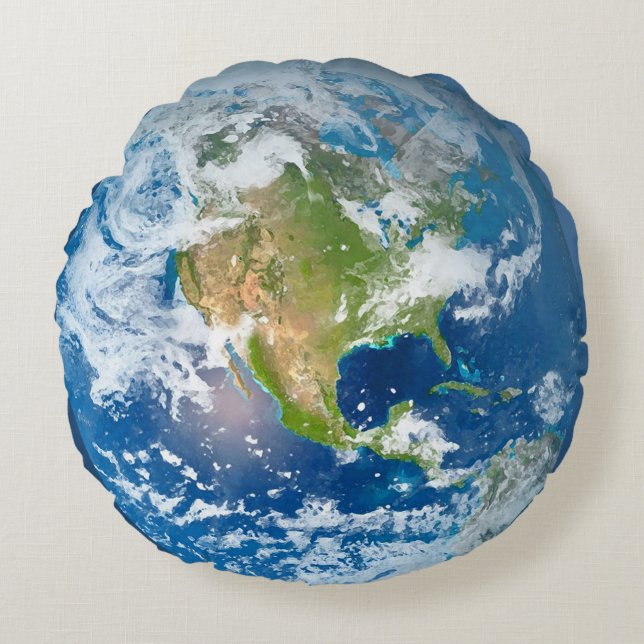 Respectez le Coussin de la planète Terre (Devant)