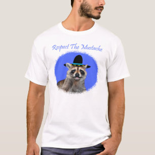 Respectez le T-shirt de mâle de moustache
