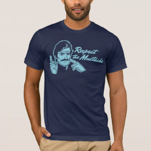 Respectez le T-shirt de moustache
