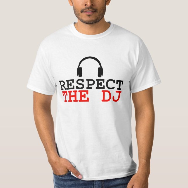Respectez le T-shirt de style pionnier DJ (Devant)