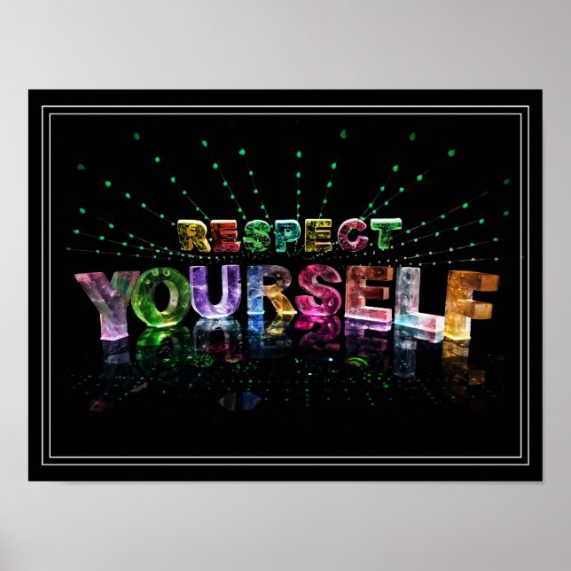 Respectez-vous Poster Inspirant (Devant)