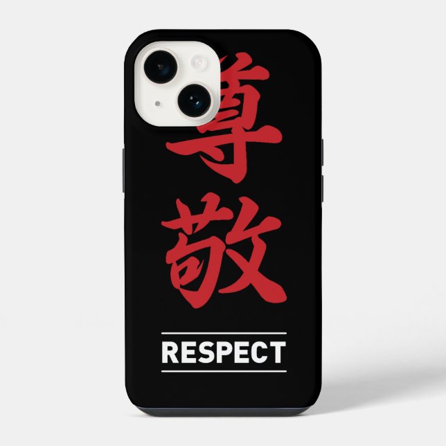 Respekt 2 iPhone 14 hülle (Rückseite)