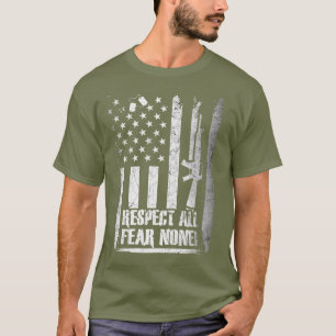Respekt Alles - Angst Keine! Militär T-Shirt