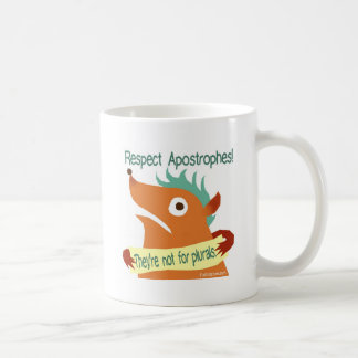 Respekt-Apostrophe -- Tassen