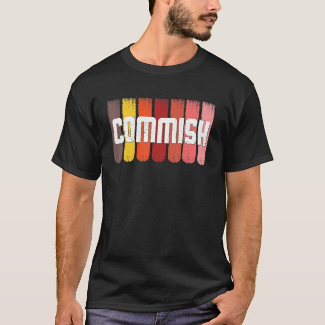 Respekt Frau Commish Fantasy Football for Game Com T-Shirt (Vorderseite)