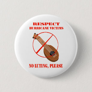 Respekt-Hurrikan-Opfer. Kein Verschmieren, bitte Button