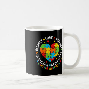 Respekt Liebe Unterstützung Akzeptanz Inklusion Au Kaffeetasse
