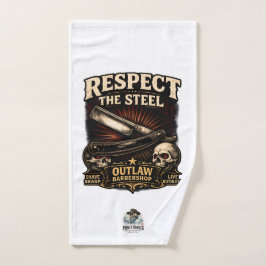 Respektiere das Stahl-Handtuch Handtuch