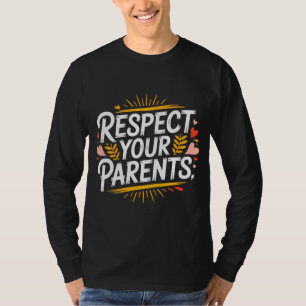 Respektiere deine Eltern — Inspirierendes Tri-Ble  T-Shirt