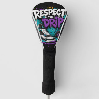 Respektiere den Basketball-Design-Drip Golf Headcover