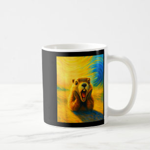Respektiere den Groundhog Lustiger Woodchuck Süße  Kaffeetasse