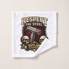 Respektiere den Stahl DE Waschlappen