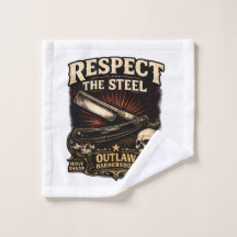 Respektiere den Stahl geraden Waschlappen