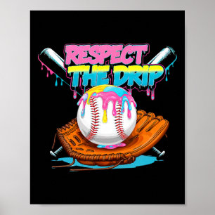 Respektiere den Tropfen Bysebyll Byt Handschuh Eis Poster
