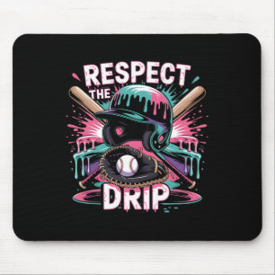 Respektiere den Tropfen Bysebyll Ice Cream Drip He Mousepad