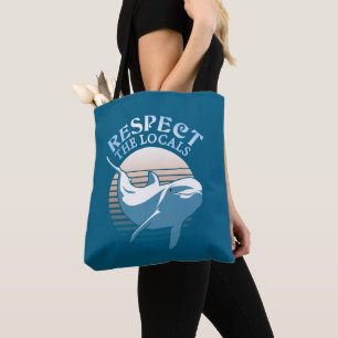 Respektieren der Einheimischen - Dolphin Awareness Tasche
