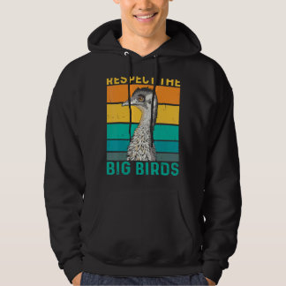 Respektieren des großen Vogelziels für einen WWU-V Hoodie