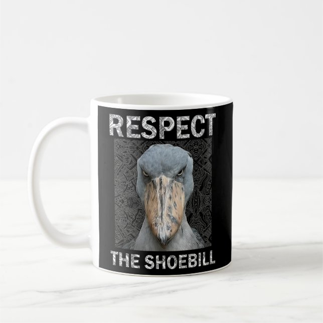 Respektieren des schwarzen Afrikanischen Vogels Az Kaffeetasse (Links)