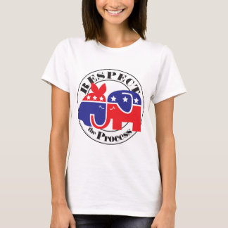 Respektieren Sie das Prozesslicht T-Shirt