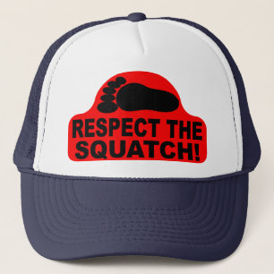 RESPEKTIEREN SIE DAS SQUATCH! Sehen Sie wie ein Truckerkappe