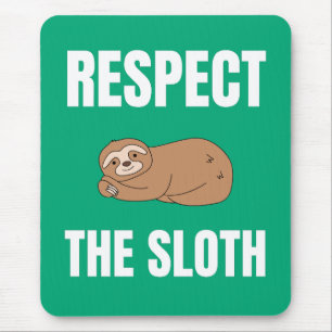 Respektieren Sie den Schwanz Mousepad
