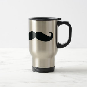 Respektieren Sie den Stache Schnurrbart Reisebecher