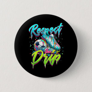 Respektieren Sie den Tropfen Soccer Ice Cream Trop Button