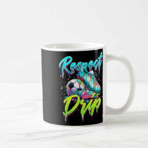 Respektieren Sie den Tropfen Soccer Ice Cream Trop Kaffeetasse