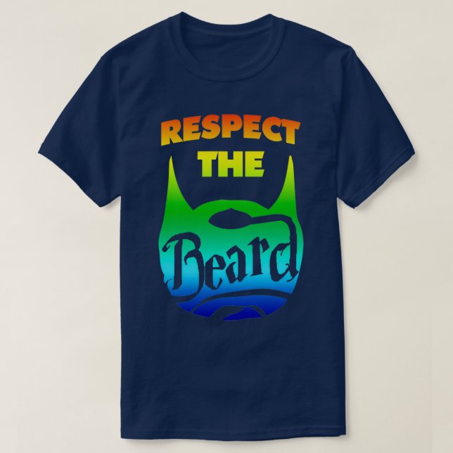 Respektieren Sie die bärtigen Bart-Liebhaber, die  T-Shirt (Design vorne)