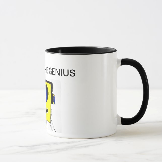 Respektieren Sie die Genie-Tasse - den coolen Tasse (Rechts)