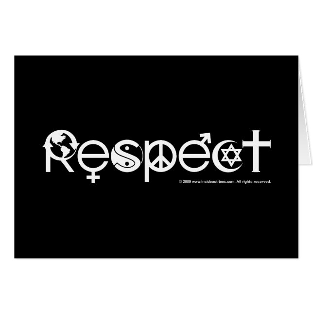 Respektieren Sie Mutter Erde - Recycle retten den  (Vorderseite (Horizontal))