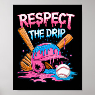 Respektiert den Tropfen Bysebyll Drip Boys Eiscrem Poster
