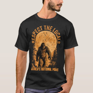 Respektiert die Einheimischen Amerikas Nationalpar T-Shirt