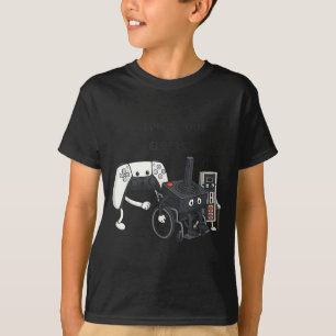 Respektiert eure Älteren Lustige Gaming 80er Style T-Shirt