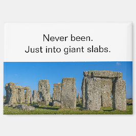 Respektlose Stonehenge-Platten-Reise-Kühlschrankma Magnet