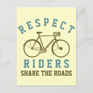 Respektsfahrer Postkarte