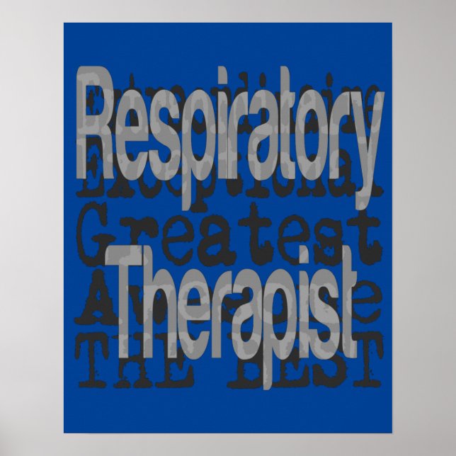 Respiratorischer Therapeut Poster (Vorne)