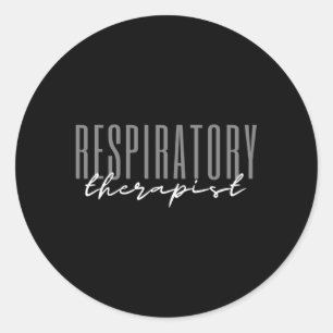 Respiratorischer Therapeut t Dept Runder Aufkleber