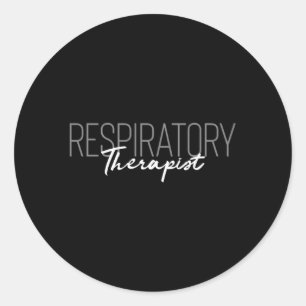 Respiratorischer Therapeut t Dept Runder Aufkleber