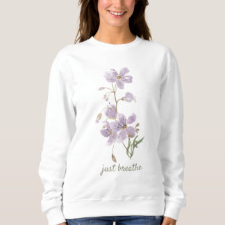 Respire le Sweatshirt floral